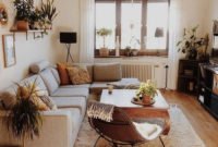 Affordable Living Room Summer Decorating Ideas 16