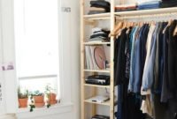 Classy Design Ideas An Organised Open Wardrobe 36
