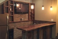 Delicate Home Bar Design Ideas That Make Your Flat Look Great 07