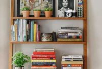 Elegant Bookshelves Decor Ideas That Trending Today 19