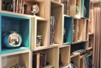 Elegant Bookshelves Decor Ideas That Trending Today 42