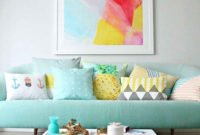 Lovely Colorful Living Room Decor Ideas For Summer 49