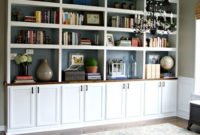 Pretty Bookshelves Design Ideas For Your Family Room 09