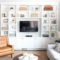 Pretty Bookshelves Design Ideas For Your Family Room 28