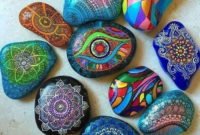 Affordable Diy Painted Rock Ideas For Home Decoration 20