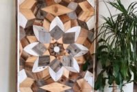 Affordable Geometric Wood Wall Art Design Ideas For Your Inspiration 17