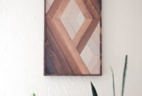 Affordable Geometric Wood Wall Art Design Ideas For Your Inspiration 22
