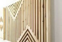 Affordable Geometric Wood Wall Art Design Ideas For Your Inspiration 25