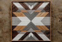 Affordable Geometric Wood Wall Art Design Ideas For Your Inspiration 36