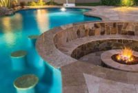 Awesome Backyard Patio Ideas With Beautiful Pool 21