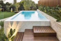 Awesome Backyard Patio Ideas With Beautiful Pool 34