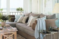 Best Coastal Living Room Decorating Ideas 18
