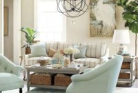 Best Coastal Living Room Decorating Ideas 19