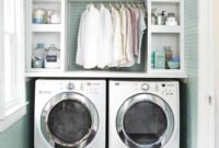 Best Small Laundry Room Design Ideas For Summer 2019 23