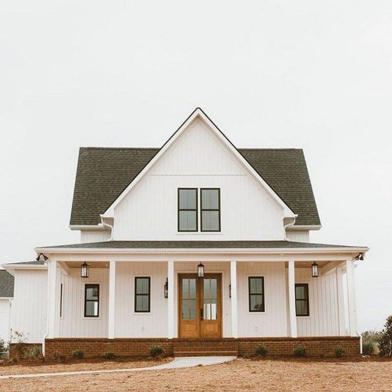 20+ Incredible Farmhouse Exterior Design Ideas To Try