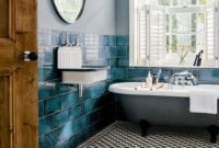 Inspiring Bathroom Decor Ideas With Turquoise Color To Consider 03