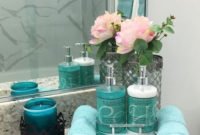 Inspiring Bathroom Decor Ideas With Turquoise Color To Consider 32