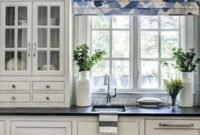Magnificient Kitchen Cabinet Curtain Ideas To Look Stunning 12