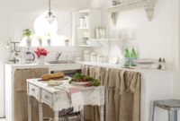 Magnificient Kitchen Cabinet Curtain Ideas To Look Stunning 16
