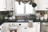 Magnificient Kitchen Cabinet Curtain Ideas To Look Stunning 19