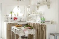 Magnificient Kitchen Cabinet Curtain Ideas To Look Stunning 26