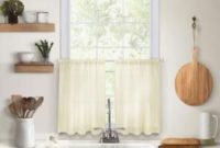 Magnificient Kitchen Cabinet Curtain Ideas To Look Stunning 30