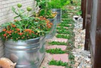 Rustic Side Yard Garden Design And Remodel Ideas 10