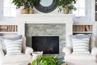 Admiring Fireplace Décor Ideas For Cottage To Try 20