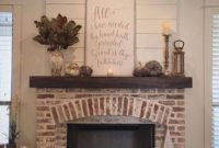 Admiring Fireplace Décor Ideas For Cottage To Try 31