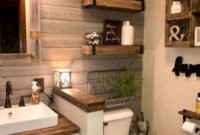 Adorable Farmhouse Bathroom Decor Ideas That Looks Cool 01