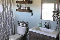 Adorable Farmhouse Bathroom Decor Ideas That Looks Cool 07
