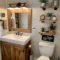 Adorable Farmhouse Bathroom Decor Ideas That Looks Cool 16