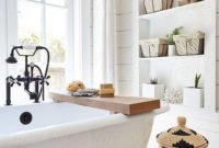 Adorable Farmhouse Bathroom Decor Ideas That Looks Cool 26