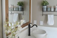 Adorable Farmhouse Bathroom Decor Ideas That Looks Cool 36