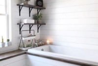 Adorable Farmhouse Bathroom Decor Ideas That Looks Cool 37