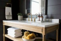 Adorable Farmhouse Bathroom Decor Ideas That Looks Cool 42
