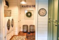 Adorable Farmhouse Bathroom Decor Ideas That Looks Cool 45