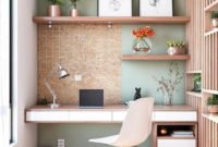 Affordable Diy Home Office Decor Ideas With Tutorials 44