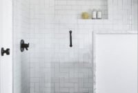 Astonishing Farmhouse Shower Tile Decor Ideas To Try 10