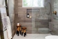 Astonishing Farmhouse Shower Tile Decor Ideas To Try 34