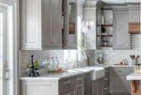 Comfy White Kitchen Cabinets Design Ideas To Try 35