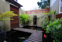 Cool Fish Pond Garden Landscaping Ideas For Backyard 26