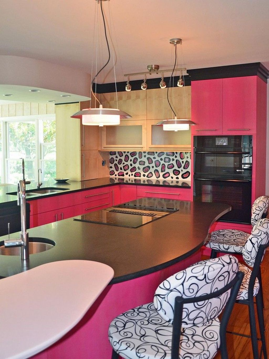 30+ Cool Kitchen Designs Idas With Tones Of Vibrant Colors That You Must See | HOMYRACKS