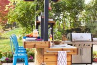 Cozy Outdoor Kitchen Decor Ideas For You 14