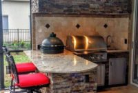Cozy Outdoor Kitchen Decor Ideas For You 16
