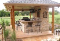 Cozy Outdoor Kitchen Decor Ideas For You 30