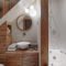 Inspiring Small Bathroom Design Ideas With Wood Decor To Inspire 26