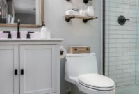 Inspiring Small Bathroom Design Ideas With Wood Decor To Inspire 45