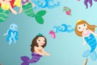 Magnificient Mermaid Themes Ideas For Children Kids Room 17