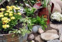 Modern Flower Beds Rocks Ideas For Front House To Try 03